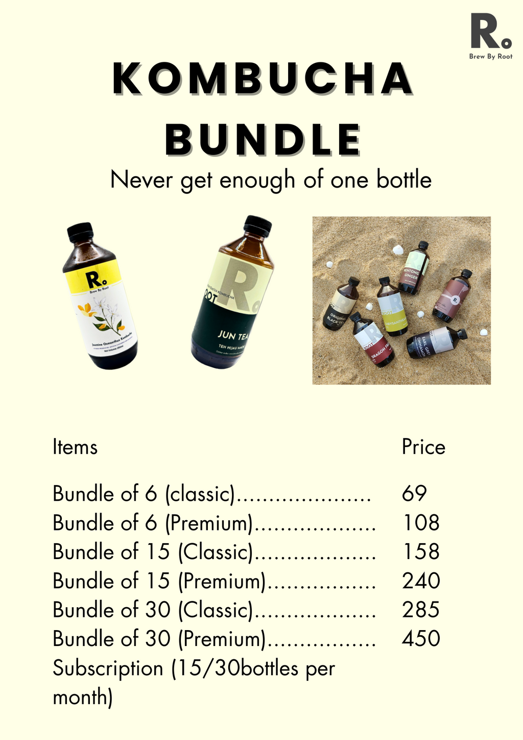 [PREMIUM]-Kombucha Bundle of 15