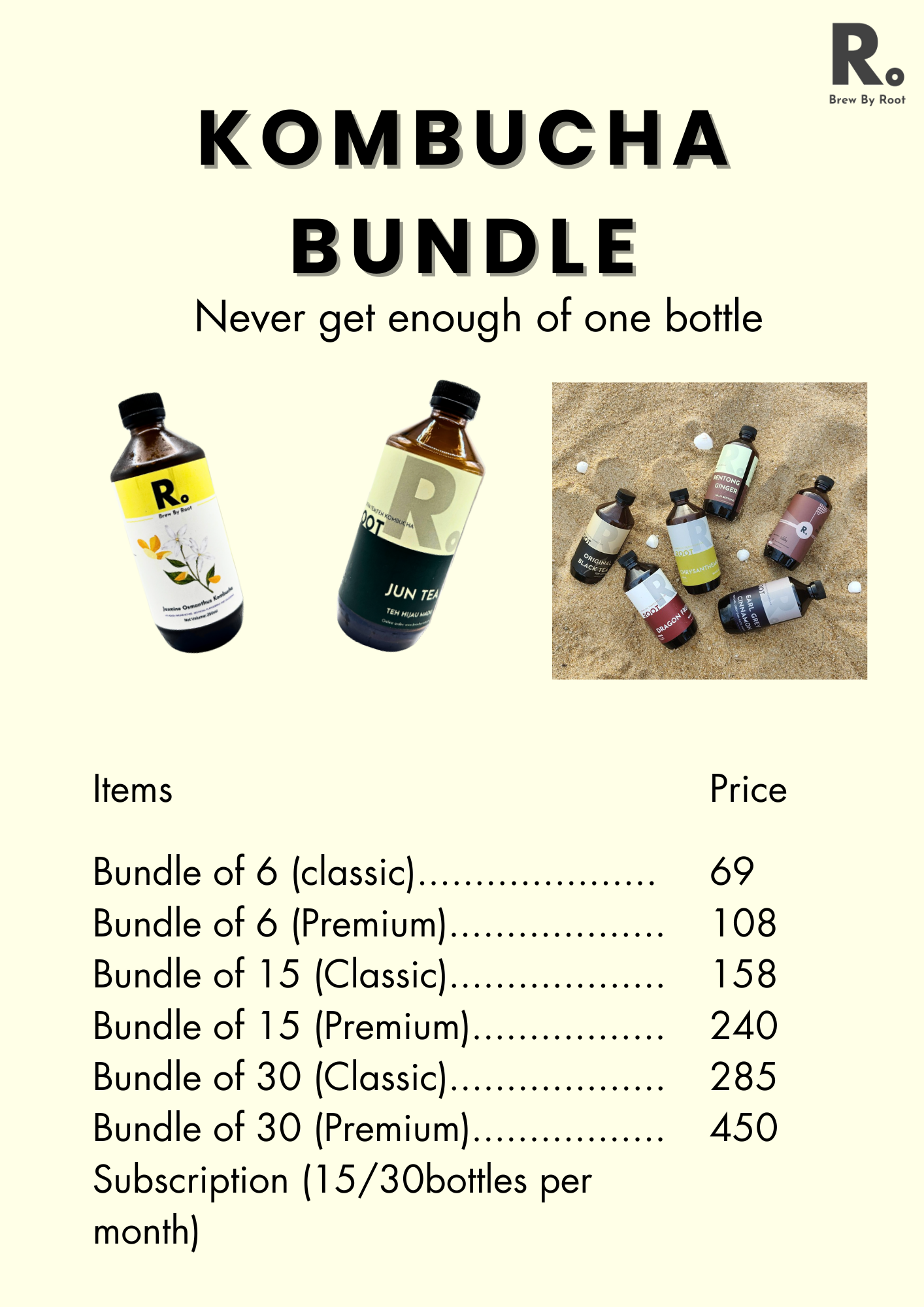 [PREMIUM]-Kombucha Bundle of 15